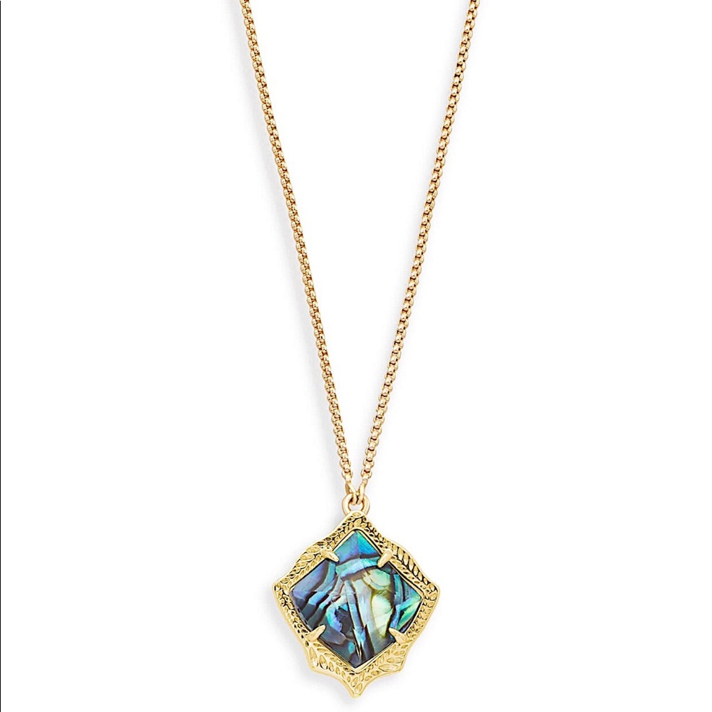 Kendra Scott Kacey Necklace in Abalone Shell